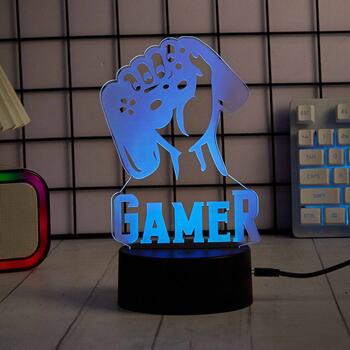 Manta SNL122RGB LED lamp Light decoration Game 2 RGB 3D