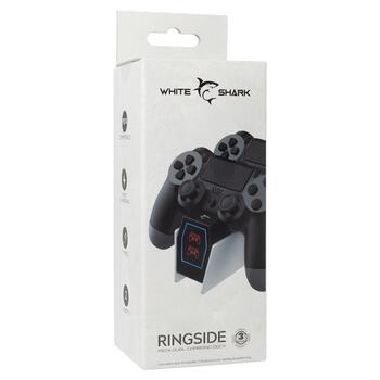White Shark RINGSIDE PS4-0417  PS4 Dual Charging Dock