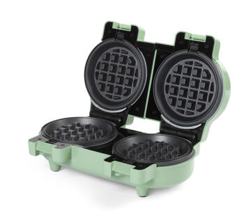 Giles & Posner EK5922GSGRVDE Double Waffle Maker
