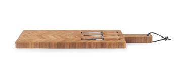 Salter BW14823 Bamboo Cheese Board, Bamboo Wood