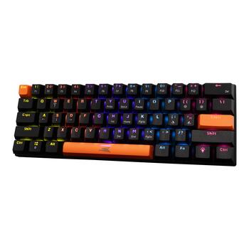 Baracuda DOLPHIN-B-RED BGK-03111 US Mechanical Red Switches, Black