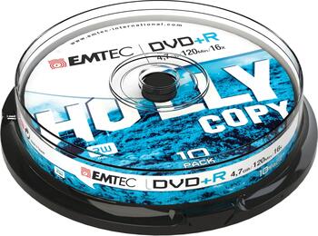 Emtec DVD+R 4,7GB 16x Holly Copy 10 pcs Cake Box