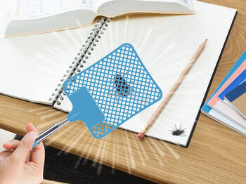 Beper C206UTI020 Telescopic Fly Swatter Paddle