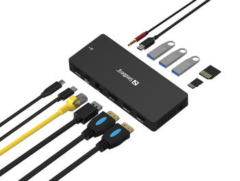 Sandberg 136-61 USB-C 13in1 DockingStation Pro