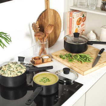 Salter BW12877AS  Ceramic 16cm Saucepan