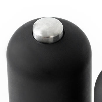 Salter 7524 BKXRUP3 Soft Touch Electric Mill Set, Matte Black