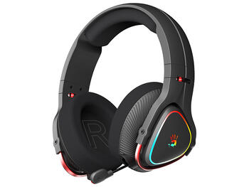 A4Tech 47751 Bloody MR710 RGB Gaming Wireless Headset, Black
