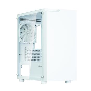 Zalman T4 Plus White Mini Tower Case, 120mm ARGB Fan x1