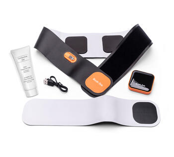 Bodi-Tek BT-ABSH-TOP-EU/1.2 Ab & Back Muscle Strengthener With Heat, Black/Orange