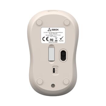 Sbox WM-602 Beige Wireless
