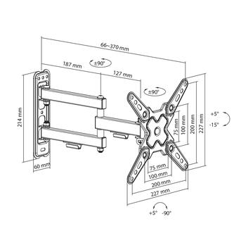 Sbox LCD-223-2 (13-43/20kg/200x200)