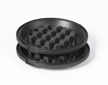 Giles & Posner EK5922GSGRVDE Double Waffle Maker