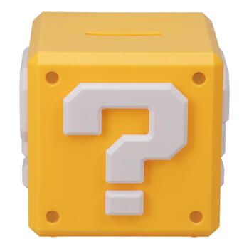 Paladone Super Mario Question Block Money Box