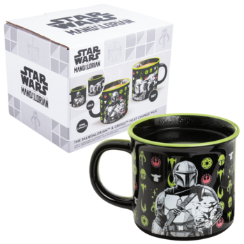 Paladone Mandalorian and Grogu Heat Change Mug