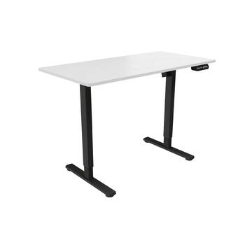 White Shark Gaming Desk Axiom-W Set of 2 pcs.(1/2 + 2/2) White-1 Motor
