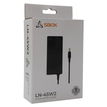 Sbox LN-45W2 Adapter For Lenovo Notebooks Round