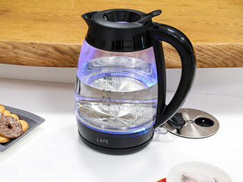 Lafe 47573 Electric Kettle Essential XL CEG016 Glass 2L