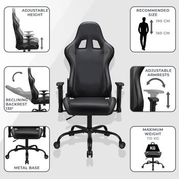 Subsonic Pro Gaming Seat DBZ SON GOKU