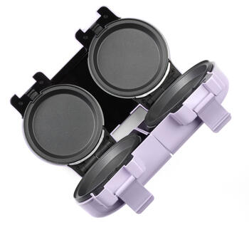 Giles & Posner EK5923GSPPVDE Double Snack &t Waffle Maker