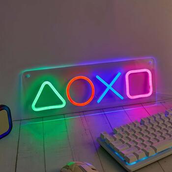 Manta SNL111MT Style Neon Lights GAMING SYMBOLS