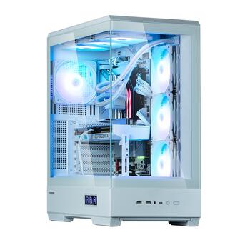 Zalman P50 DS  White, ARGB Fan x4
