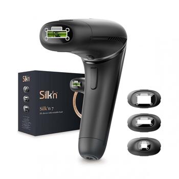 Silkn IPL 7 Series Epilator 600k Black (SEV1PE1001)