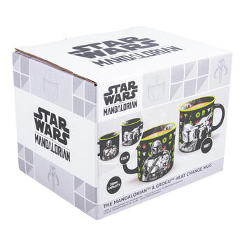 Paladone Mandalorian and Grogu Heat Change Mug