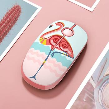 Tellur Kids Wireless Mouse Flamingo