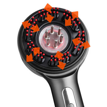 Media-Tech MT6537 Regenerating Hairbrush Massager