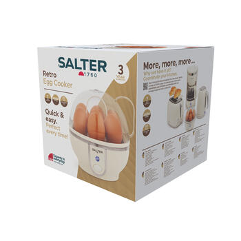 Salter EK6692CRMVDE Retrol Egg Cooker