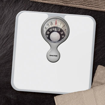 Salter 484 WFEU12 Magnifying Lens Bathroom Compact Mechanical Scale