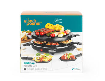 Giles & Posner EK4511GV2VDE Tabletop Raclette Grill