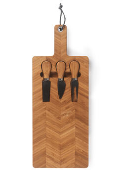 Salter BW14823 Bamboo Cheese Board, Bamboo Wood