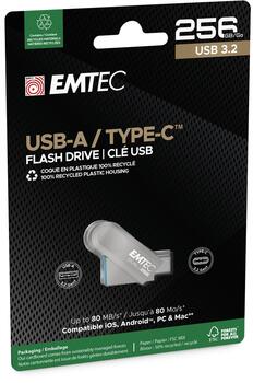Emtec USB3.2 Type-C Dual D280 256GB