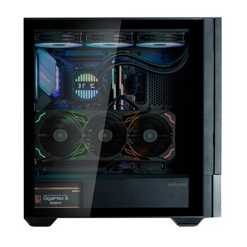 Zalman Z10 DS ATX Mid Tower PS Case Black, 120 mm ARGB Fan x1
