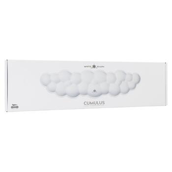 White Shark CUMULUS-W KP-012 Cloudy Keyboard Wrist Rest, White