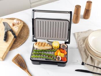 Salter EK2009FVDE Marblestone Health Grill & Panini Maker