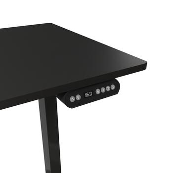 White Shark Gaming Desk Axiom-B Set of 2 pcs.(1/2 + 2/2) Black-1 Motor