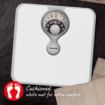 Salter 484 WFEU12 Magnifying Lens Bathroom Compact Mechanical Scale