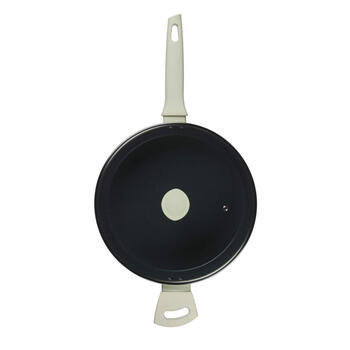 Russell Hobbs RH03871C Cote 28 cm Saute Pan, Cream