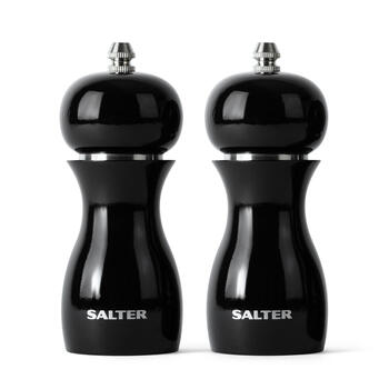 Salter 7613 GYXR Gloss Salt and Pepper Mills Grey