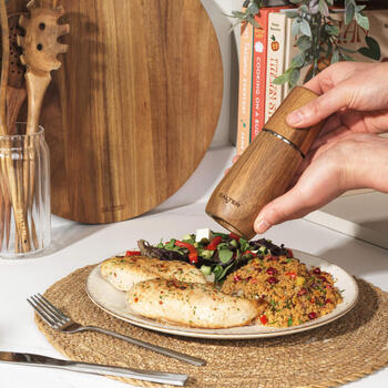Salter BW13049APEU7 Edith Acacia Pepper Mill
