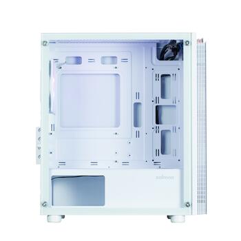 Zalman T4 Plus White Mini Tower Case, 120mm ARGB Fan x1