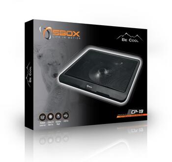 Sbox CP-19 Cooling Pad For 15.6 Laptops