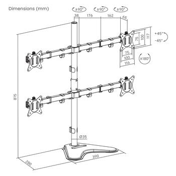 Sbox LCD-F048-2 (17-32/4x9kg/100x100)