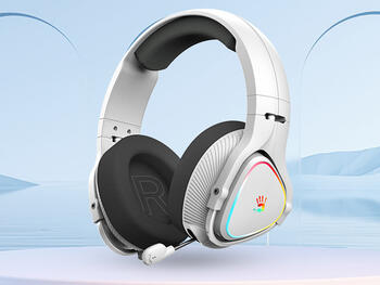 A4Tech 47752 Bloody MR710 RGB Gaming Wireless Headset, Grey