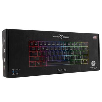 White Shark  KAIKEN-US GK-003111 Premium Line US, Black