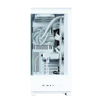 Zalman P50 DS  White, ARGB Fan x4