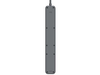 Tracer 47025 Zebra mobile ready 1.5m (5 outlets + 2USB 2,1A)