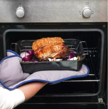 Russell Hobbs CW91612EU7 Enamel 34cm Roaster & Rack
